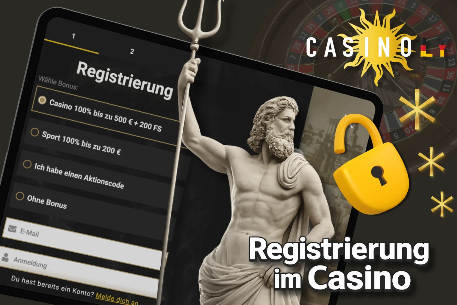 Registrieren Sie sich bei Casinoly – Schritt-für-Schritt-Anleitung